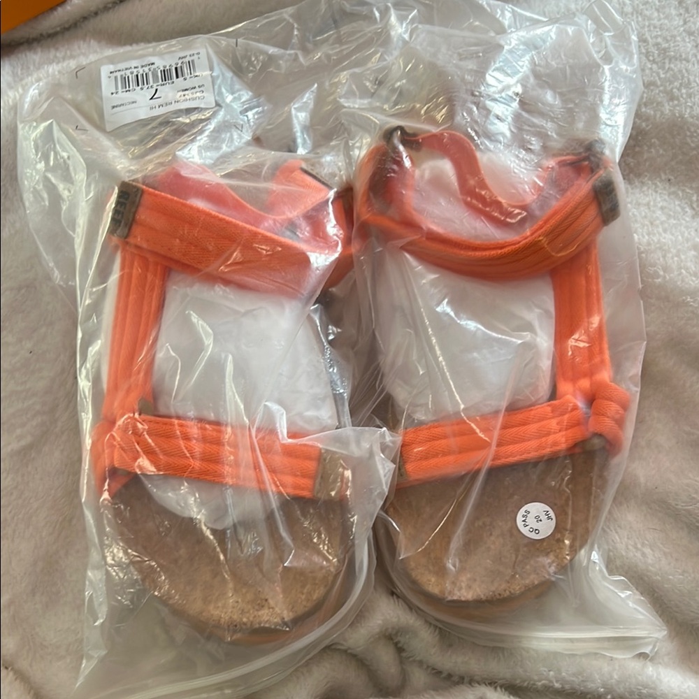 Reef Orange Sandals